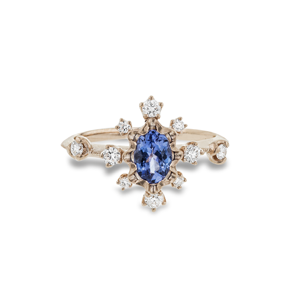 18k Rose Gold Gemstone Fashion Ring Image 2 The Diamond Shop, Inc. Lewiston, ID