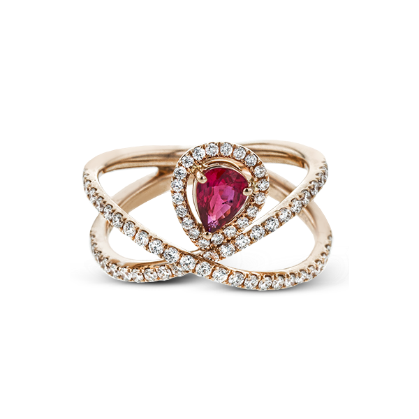 18k Rose Gold Gemstone Fashion Ring Image 2 James & Williams Jewelers Berwyn, IL