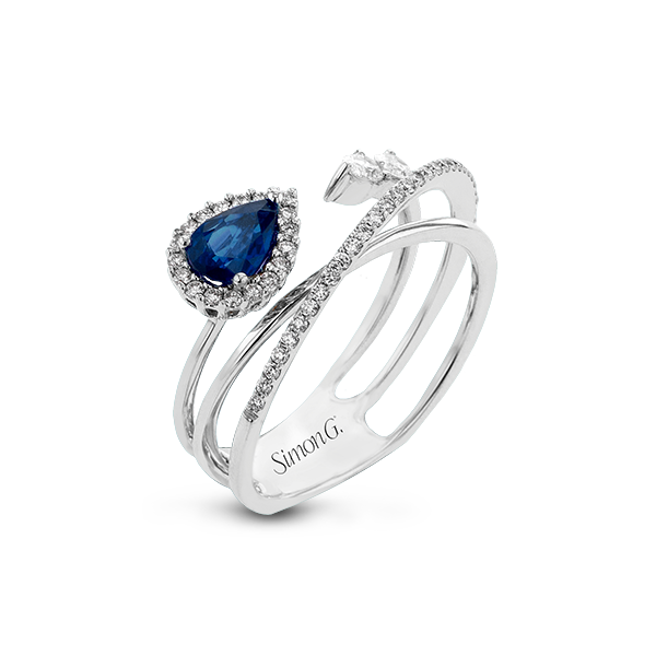 18k White Gold Gemstone Fashion Ring Bell Jewelers Murfreesboro, TN