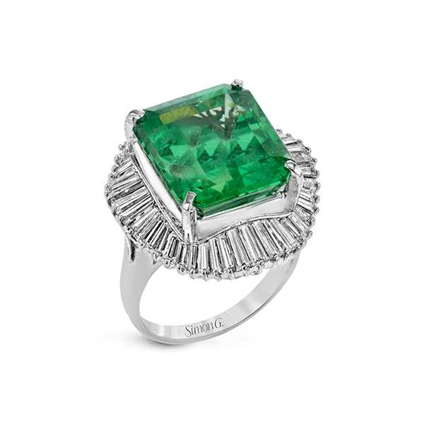 Platinum Gemstone Fashion Ring Dondero's Jewelry Vineland, NJ