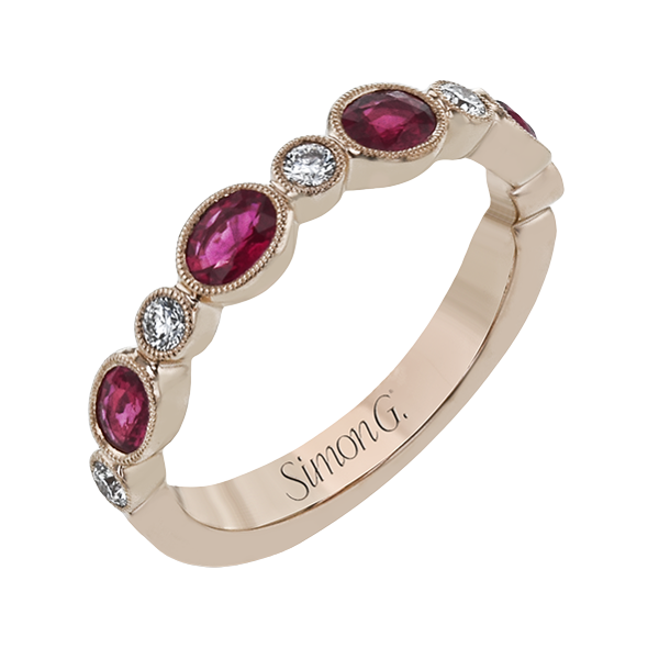 18k Rose Gold Gemstone Fashion Ring Saxons Fine Jewelers Bend, OR
