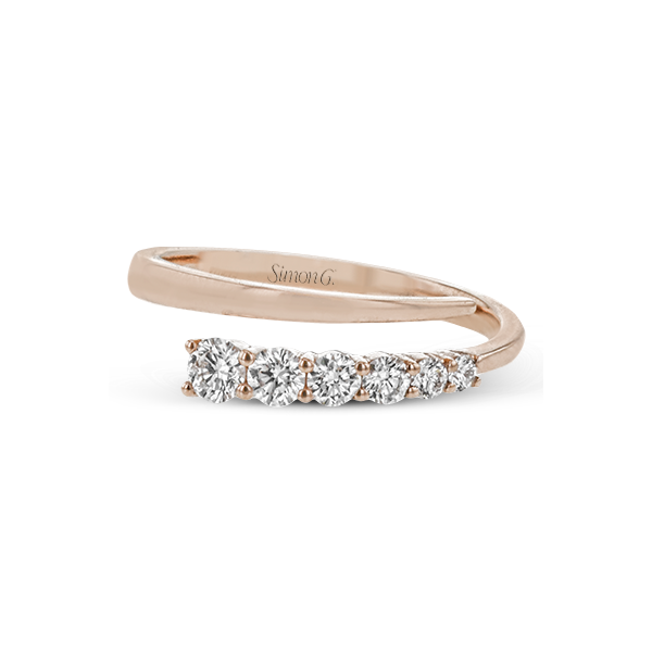 18k Rose Gold Diamond Fashion Ring Image 2 The Diamond Shop, Inc. Lewiston, ID