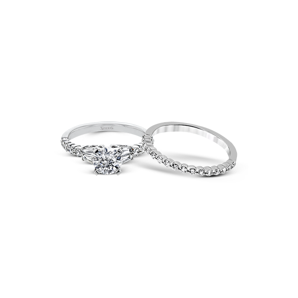 Platinum Wedding Set Image 2 Newtons Jewelers, Inc. Fort Smith, AR