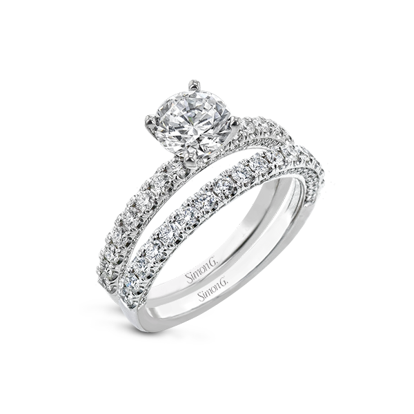 18k White Gold Engagement Ring Almassian Jewelers, LLC Grand Rapids, MI