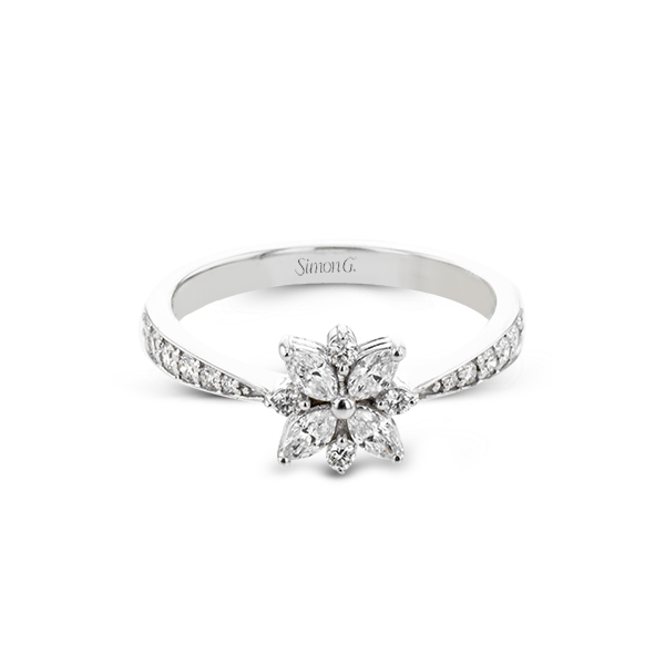 18k White Gold Diamond Fashion Ring Image 2 James & Williams Jewelers Berwyn, IL