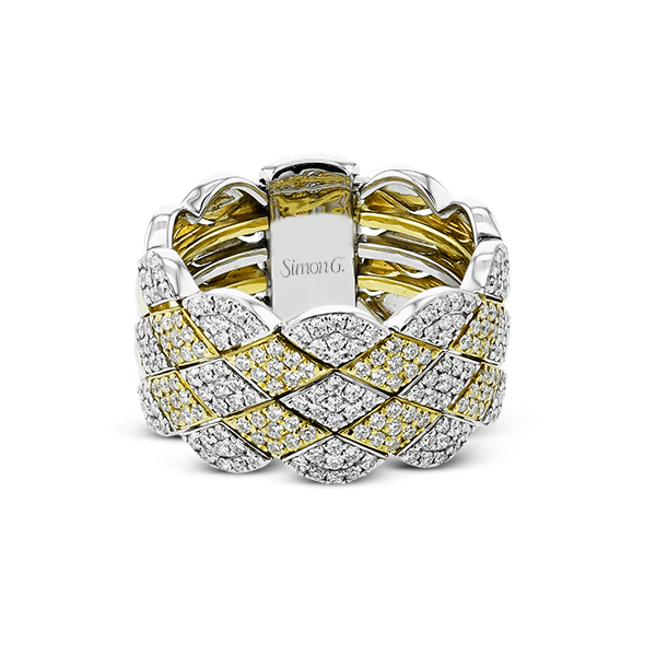 18k Two-tone Gold Diamond Fashion Ring Image 2 Almassian Jewelers, LLC Grand Rapids, MI