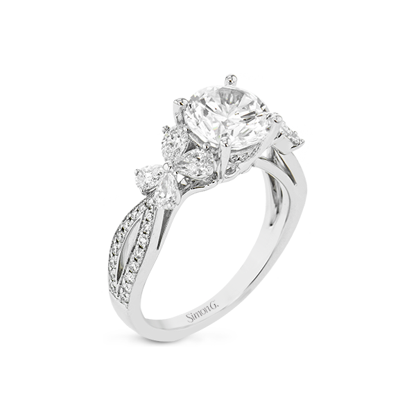 18k White Gold Engagement Ring James & Williams Jewelers Berwyn, IL