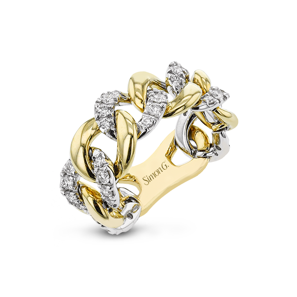 18k Two-tone Gold Diamond Fashion Ring Saxons Fine Jewelers Bend, OR