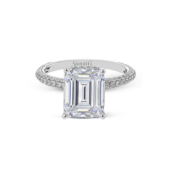 18k White Gold Engagement Ring Image 3 Van Scoy Jewelers Wyomissing, PA