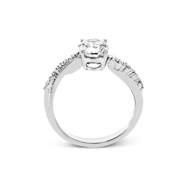 18k White Gold Engagement Ring Bell Jewelers Murfreesboro, TN