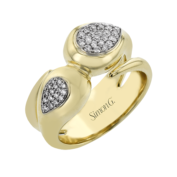 18k Two-tone Gold Diamond Fashion Ring Almassian Jewelers, LLC Grand Rapids, MI