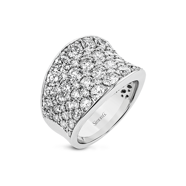 18k White Gold Diamond Fashion Ring Diamonds Direct St. Petersburg, FL