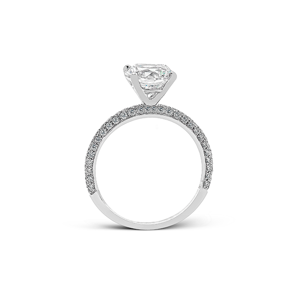 18k White Gold Wedding Set Image 3 Biondi Diamond Jewelers Aurora, CO