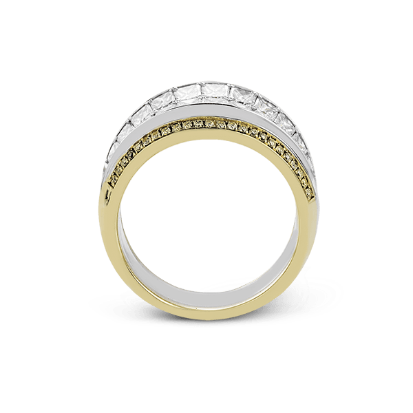 18k Two-tone Gold Diamond Fashion Ring Image 3 Bell Jewelers Murfreesboro, TN
