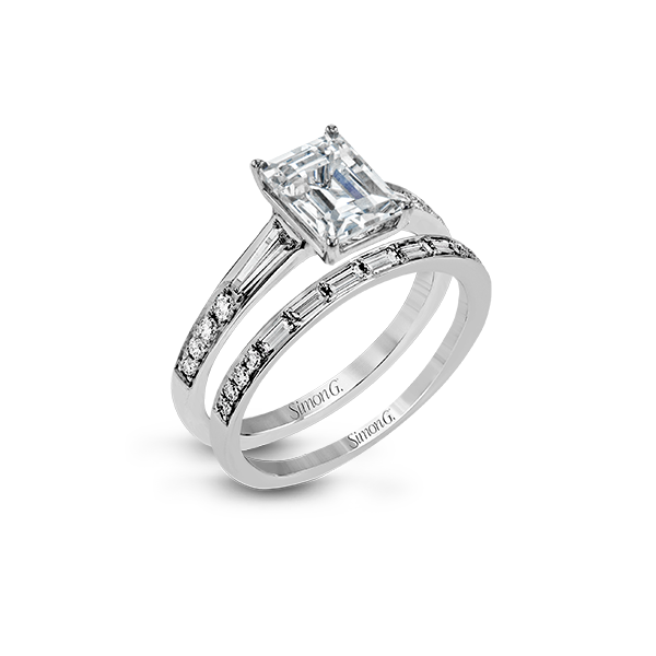 18k White Gold Wedding Set Sergio's Fine Jewelry Ellicott City, MD