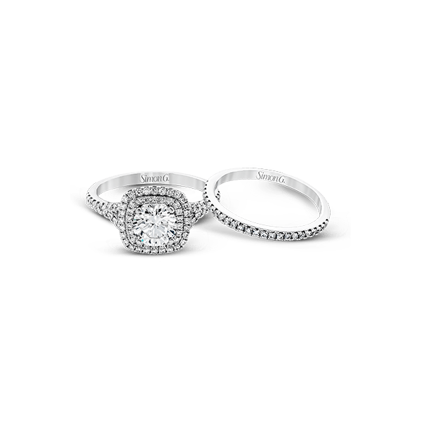 Platinum Wedding Set Image 2 Biondi Diamond Jewelers Aurora, CO