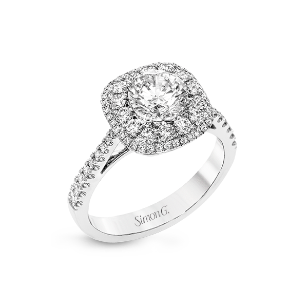Platinum Semi-mount Engagement Ring Van Scoy Jewelers Wyomissing, PA