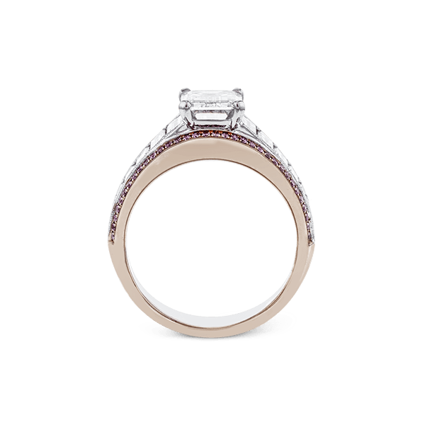 Platinum Semi-mount Engagement Ring Image 3 Bell Jewelers Murfreesboro, TN