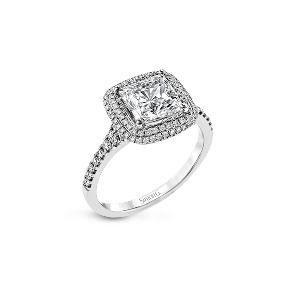 Platinum Semi-mount Engagement Ring Sergio's Fine Jewelry Ellicott City, MD
