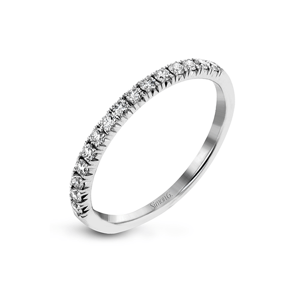 18k White Gold Diamond Wedding Band Newtons Jewelers, Inc. Fort Smith, AR