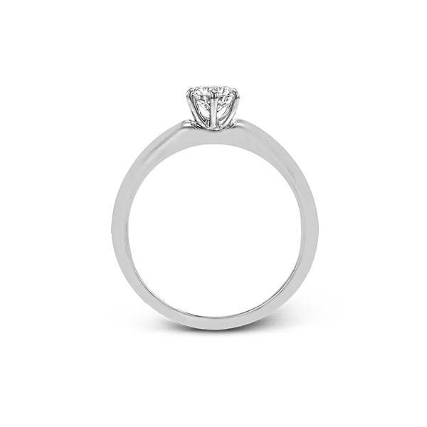 Platinum Semi-mount Engagement Ring Image 3 The Diamond Shop, Inc. Lewiston, ID