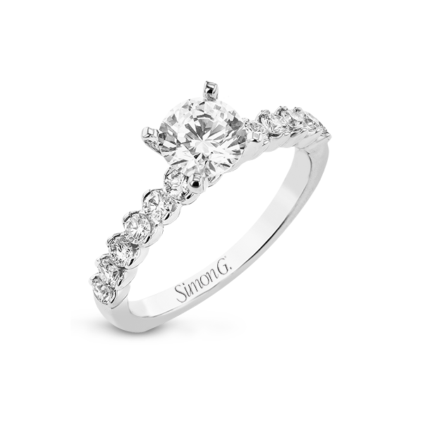 18k White Gold Engagement Ring Sergio's Fine Jewelry Ellicott City, MD
