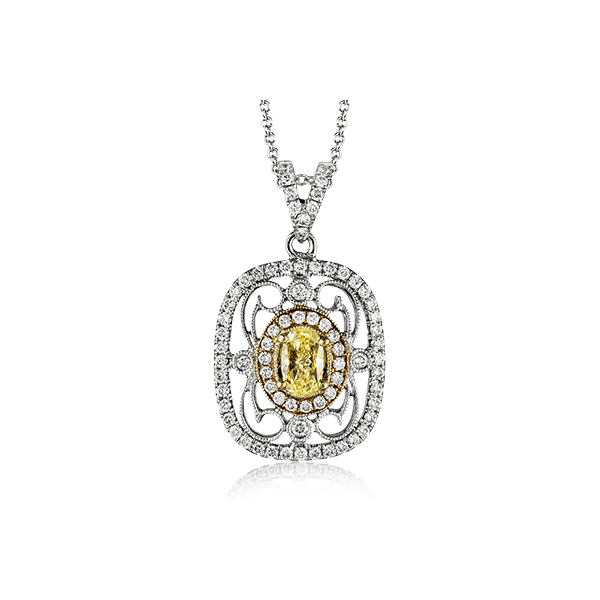 18k Tri-color Gold Diamond Pendant Diamonds Direct St. Petersburg, FL