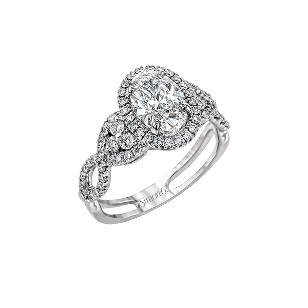 Platinum Semi-mount Engagement Ring Sergio's Fine Jewelry Ellicott City, MD