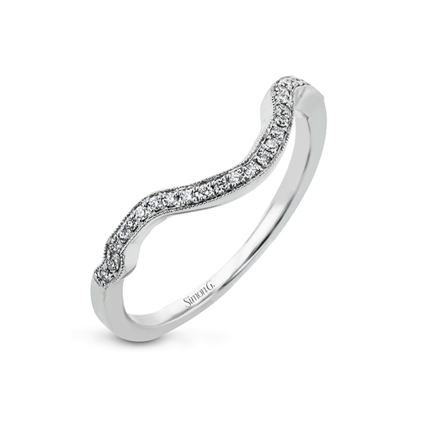 18k White Gold Ring Enhancer Biondi Diamond Jewelers Aurora, CO