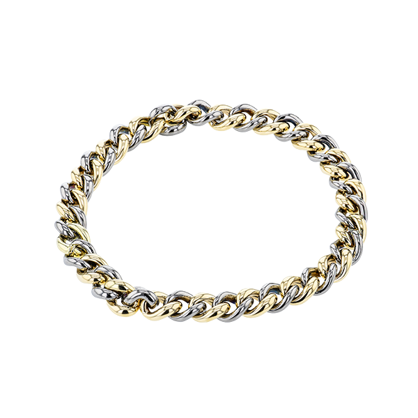 14k Two-tone Gold Men's Bracelet Quenan's Fine Jewelers Georgetown, TX