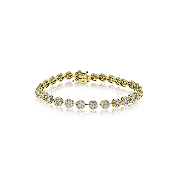 18k Yellow Gold Diamond Bracelet Saxons Fine Jewelers Bend, OR