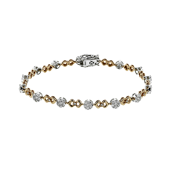 18k White & Rose Gold Diamond Bracelet TNT Jewelers Easton, MD