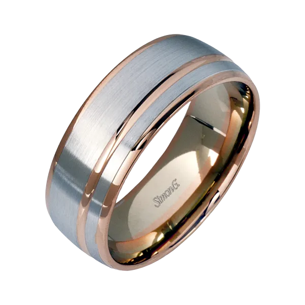 14k rose gold cheap mens wedding band