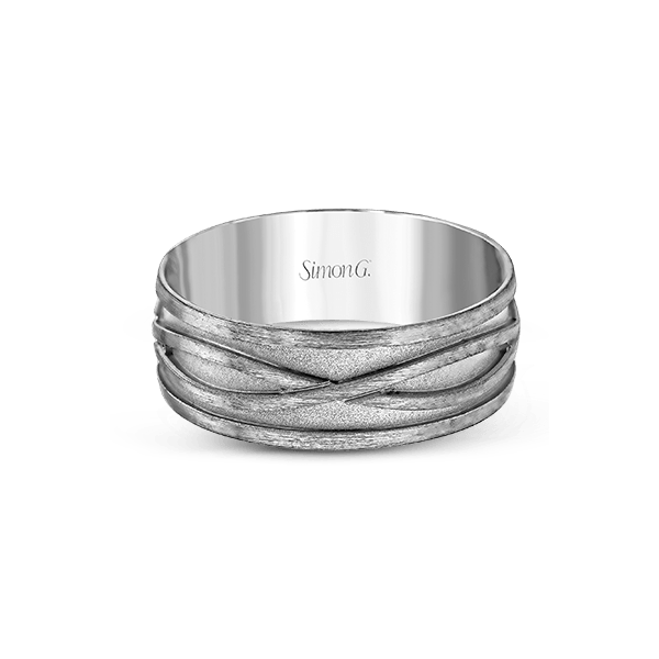 Platinum Men's Wedding Band Image 2 Sather's Leading Jewelers Fort Collins, CO