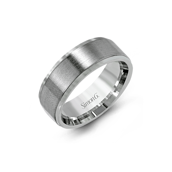 18k White Gold Men's Wedding Bands Sather's Leading Jewelers Fort Collins, CO