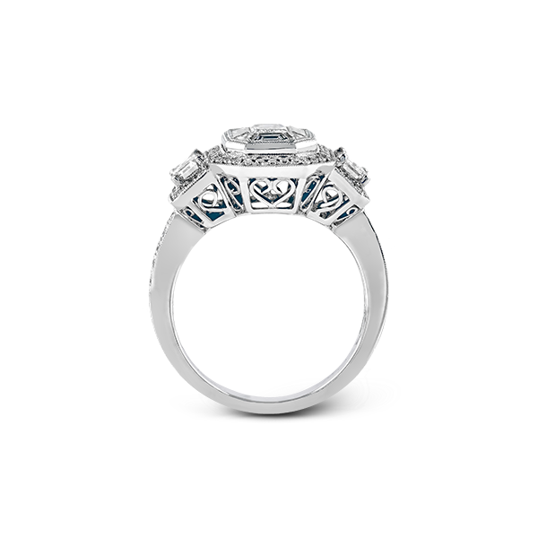 18k White Gold Engagement Ring Image 2 D. Geller & Son Jewelers Atlanta, GA