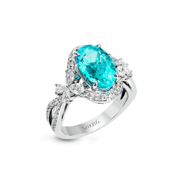 18k White Gold Gemstone Fashion Ring The Diamond Shop, Inc. Lewiston, ID