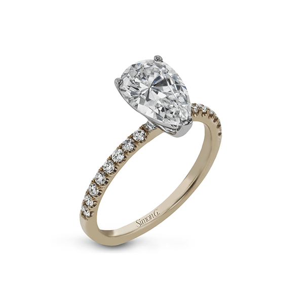 18k Rose Gold Semi-mount Engagement Ring The Diamond Shop, Inc. Lewiston, ID