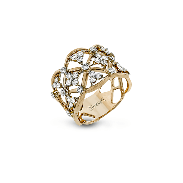 18k White & Rose Gold Diamond Fashion Ring Almassian Jewelers, LLC Grand Rapids, MI