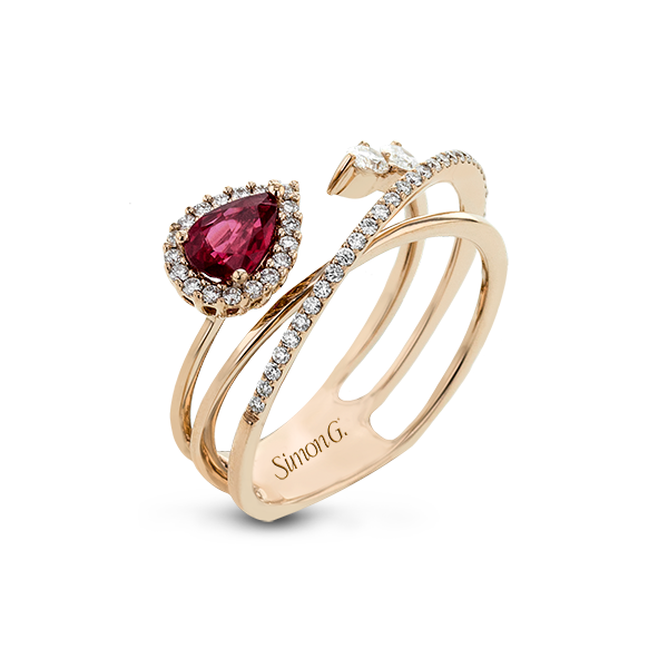 18k Rose Gold Gemstone Fashion Ring James & Williams Jewelers Berwyn, IL