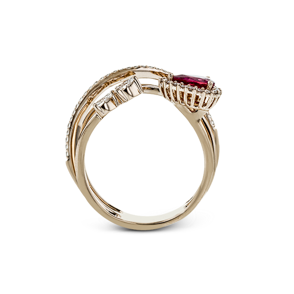 18k Rose Gold Gemstone Fashion Ring Image 3 Diamonds Direct St. Petersburg, FL