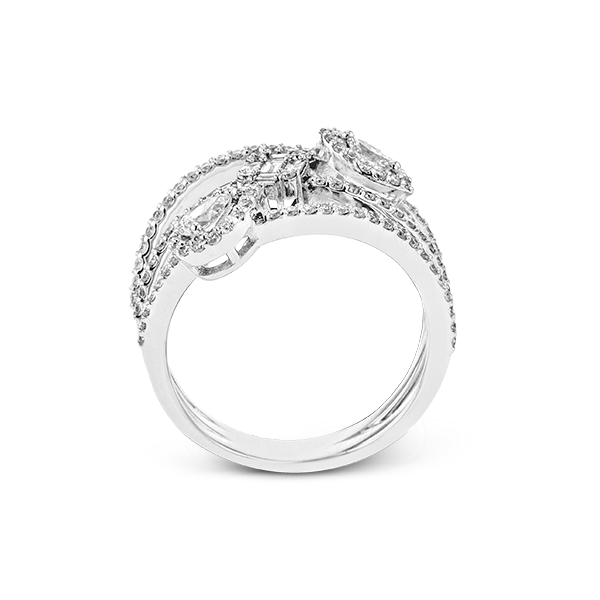 18k White Gold Diamond Fashion Ring Image 3 Saxons Fine Jewelers Bend, OR
