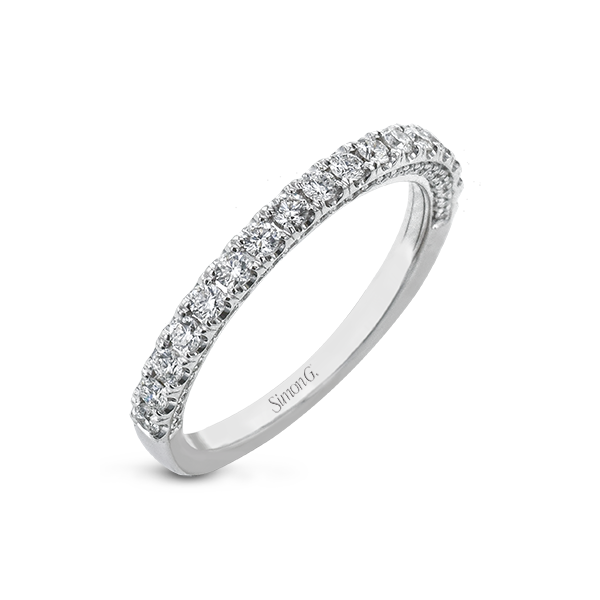 Simon G Swivel Diamond Engagement Semi-Mount Ring in Platinum (.24 ct TDW)