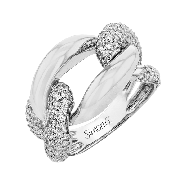18k White Gold Diamond Fashion Ring James & Williams Jewelers Berwyn, IL