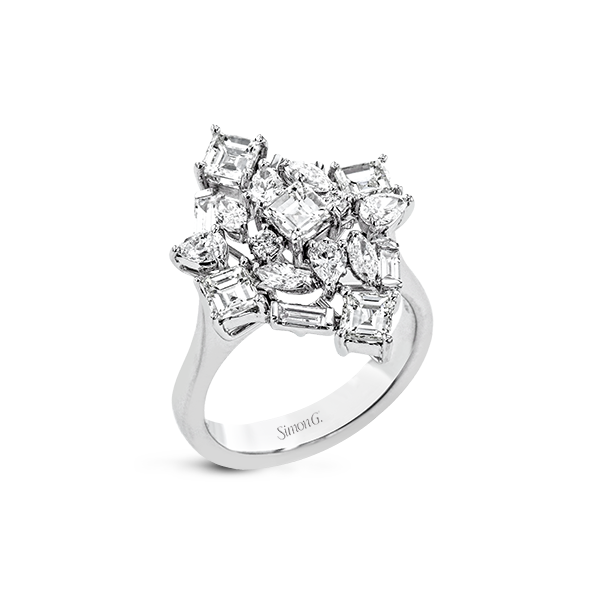 18k White Gold Diamond Fashion Ring Quenan's Fine Jewelers Georgetown, TX