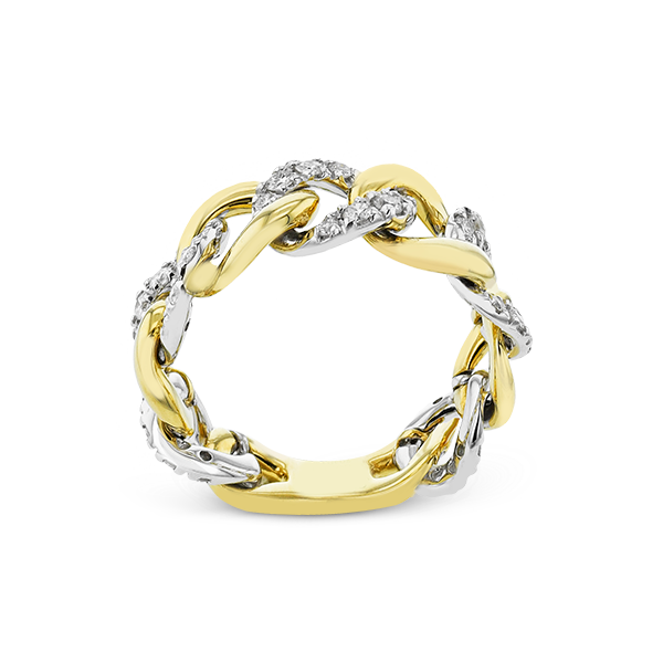 18k Two-tone Gold Diamond Fashion Ring Image 2 Biondi Diamond Jewelers Aurora, CO