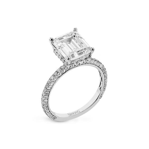 18k White Gold Engagement Ring The Diamond Shop, Inc. Lewiston, ID
