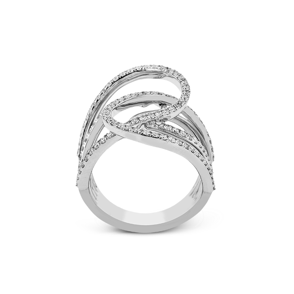 18k White Gold Diamond Fashion Ring Image 2 Diamond Showcase Longview, WA