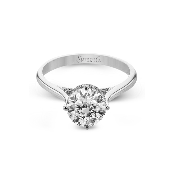18k White Gold Engagement Ring Almassian Jewelers, LLC Grand Rapids, MI