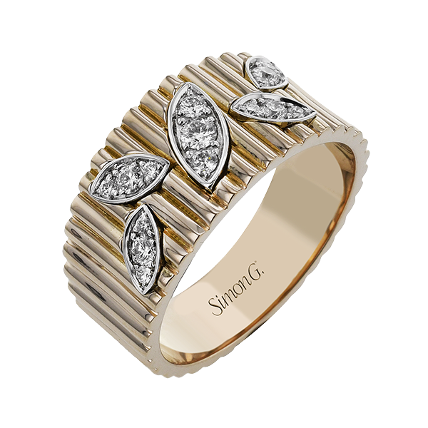18k White & Rose Gold Diamond Fashion Ring Sather's Leading Jewelers Fort Collins, CO